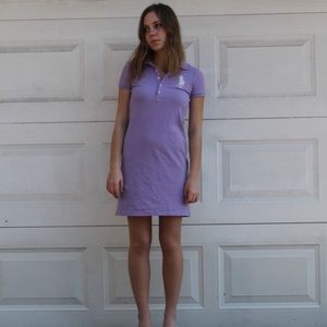 lavender polo ralph lauren dress
